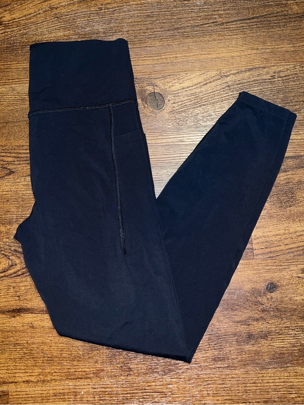 all in motion Black High Rise Leggings Activewear Casual Soft Full Length Size M